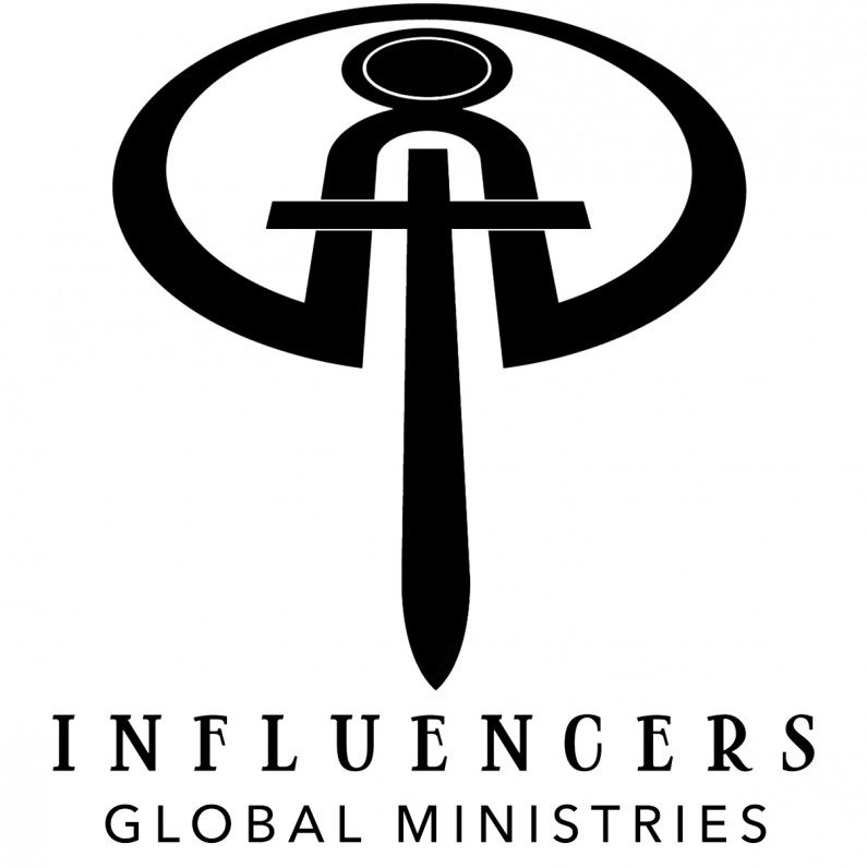 Influencers logo square black v2